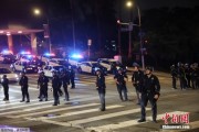 深圳约200名海军陆战队士兵进驻洛杉矶 开始执行警戒守卫任务